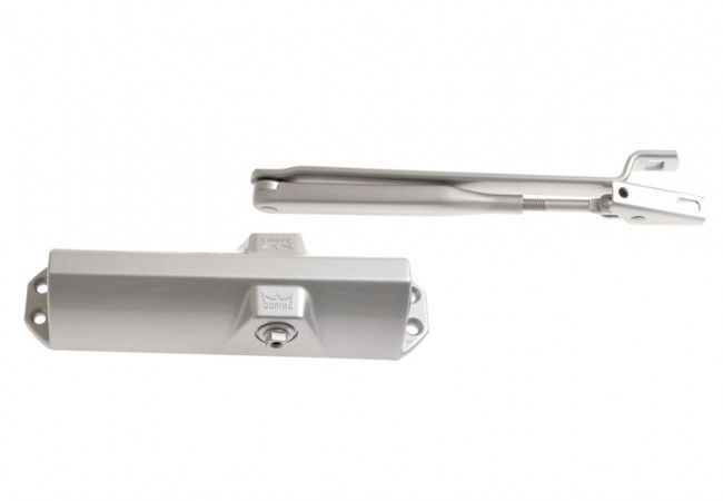 Uksesulgur DORMA TS 68 EN 2/3/4 Universaalne Paigaldus Hõbedane 80kg 1100mm EN 1154