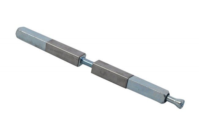 Paanikafurnituur Jagatud Telg 80/80 mm 8x8 mm Reduktsioonidega 8/9 ja 9/8