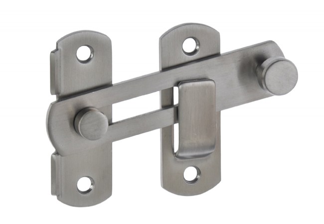 DG005B Rotary Bolt Latch Stainless Steel 70x100mm Corrosion Resistant