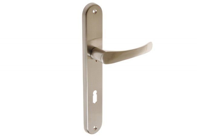 Ukselink Schaffner CLASSIC 90 KL satiinnikkel 90 mm tsingisulam siseuks