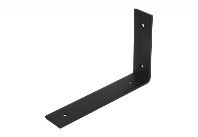 LOFT "L" shelf bracket L-250x130 mm, black