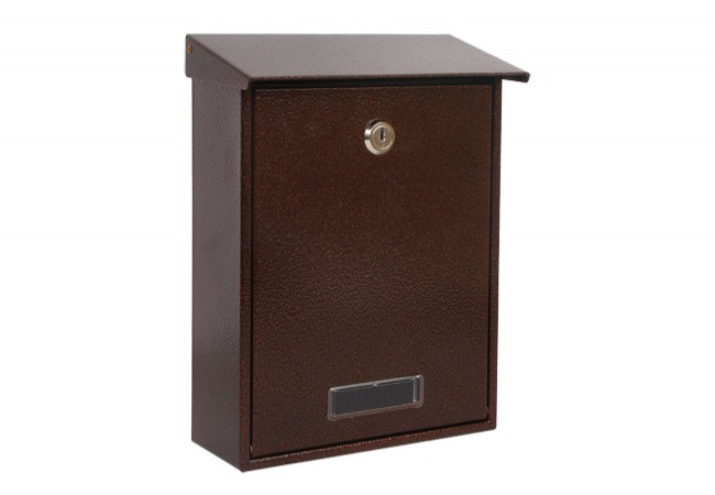 Skrzynka na listy 2 Mailbox Electro-Galvanized Steel Antique Copper Powder Coated