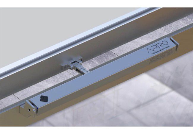 Master Apro 1123 Chain Window Actuator 24V DC 350N Selectable Stroke White RAL 9010