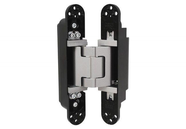 Hing Simonswerk TECTUS TE540 3D A8 peidetud 200x32 mm hõbedane 3D reguleeritav 100 kg uksele