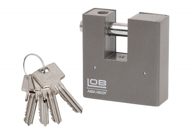 LOB IRYD XT (KT601) Padlock 6-Pin Class 4 Corrosion Resistant EN 12320