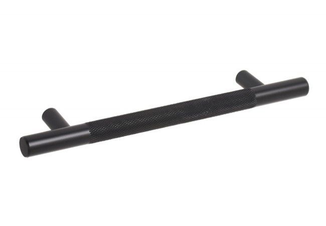 Schaffner UREINBL128 Furniture Handle Industrial Black 128mm Center-to-Center