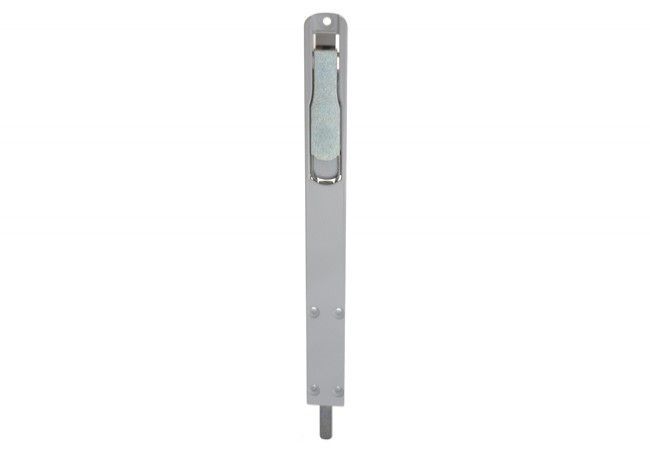 Surface-Mounted Door Bolt 22mm x 250mm Steel White Heavy Duty Security