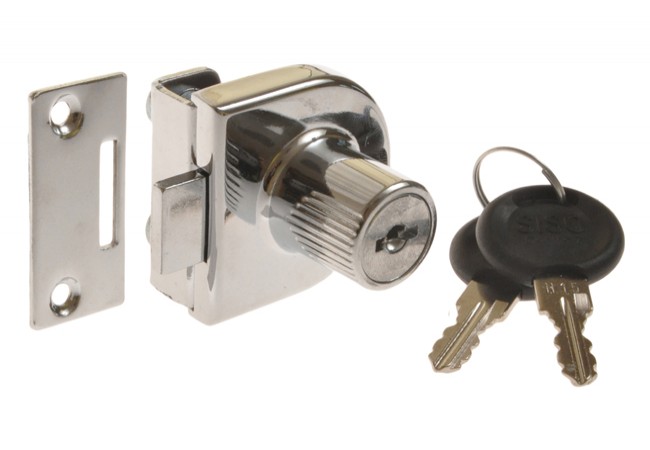 Ukselingi lukusti X-918 klaasuks 4-6 mm kroom ühepoolne puurimisvaba