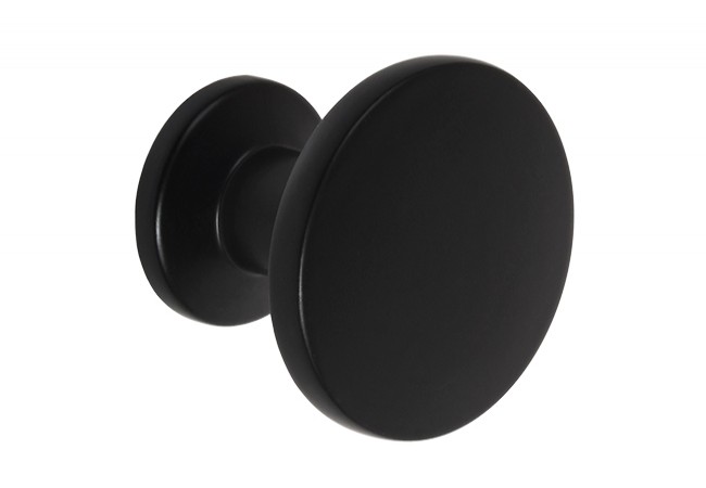 Mööblinupp Schaffner GIA BLACK 30 mm tsingisulam matt must