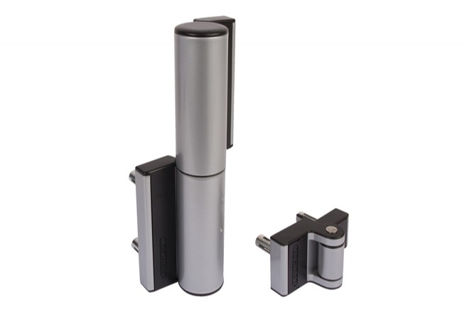 Locinox Tiger Hydraulic Gate Hinge and Closer Silver Active-Thermal-System 1100mm 75kg