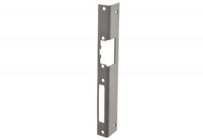 Long Angled Left-Hand Mounting Plate for Electromagnetic Lock Painted Finish