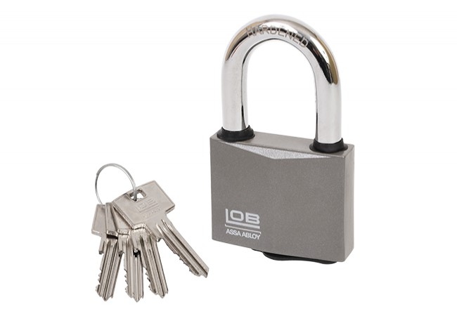 LOB GRANIT-1 XT KWG611 Padlock Extended Shackle PN-EN 12320 Class 4 Corrosion Resistant