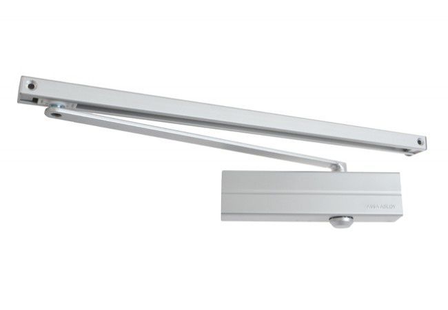 Assa Abloy DC135 door closer with slide rail (EN 3, max. 950 mm leaf, 60 kg), silver