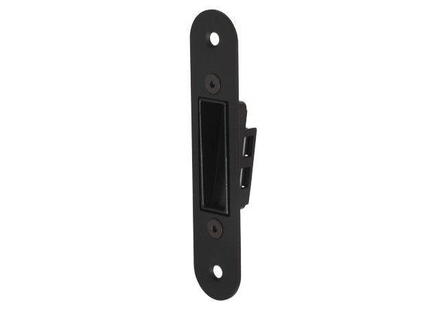 BONAITI B-TWIN Adjustable Strike Plate Black for Magnetic Lock Flush Doors +/-1mm