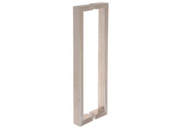 B-Harko 15x30x450x50 Double-Sided Rectangular Pull Handle SS304 Matte 4600N Certified