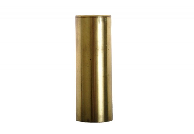 Adjustable hinge cap, diameter 14, straight, matt brass