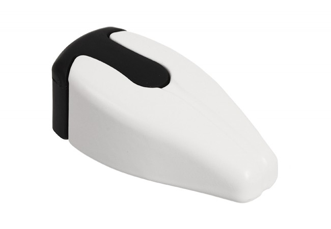 Master Viper Door Stop for Aluminum Sliding Doors 20-50mm White RAL 9016