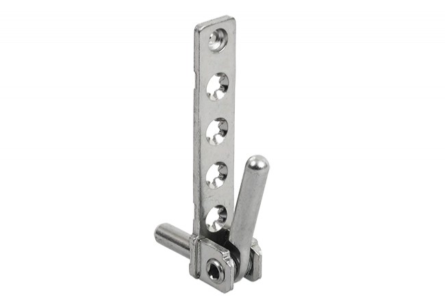 PVC frame bottom hinge, bearing pins 7/23 mm (MACO 52484)