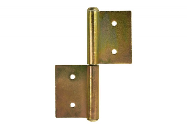 Hing vasak aknale 80 mm tsingitud 9 mm tihvtiga
