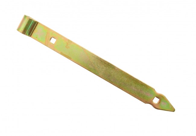 Strap Hinge 300mm Heavy Duty Galvanized Steel 14mm Pin for Gates Without Hook