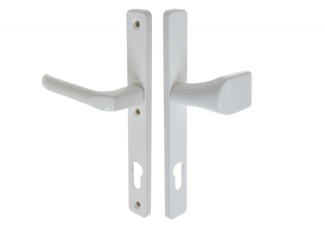 Hoppe London 92 WB Door Handle Set 78G/2246/113P Pull/Lever White F9016 92mm