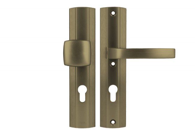 AXA PRESTIGE 72 WB Handle-Pull EN 1906 Class 3 Anodized Aluminium Old Gold 74-83mm