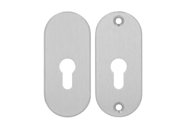 AXA Quebec WB Escutcheon Set Class 3 EN 1906 Anodized Aluminum F6 Stainless Steel
