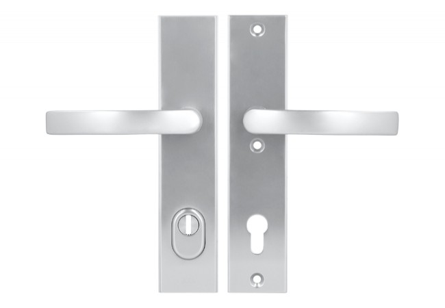 AXA ODIN++ 92 WB Door Handle EN 1906 Class 3 FLEX Protector Fire Rated F1 Silver