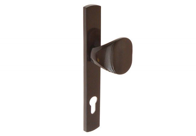 GAMAR DIANA 92 WB Door Pull Set Aluminum Brown Lacquered Finish