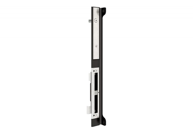 Mortise lock striker for mortise code locks - black
