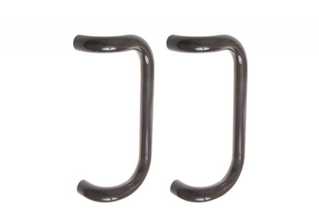Antaba As Rectangular Pull Handle 300 mm Double-Sided Powder-Coated Brown 4200 N Strength