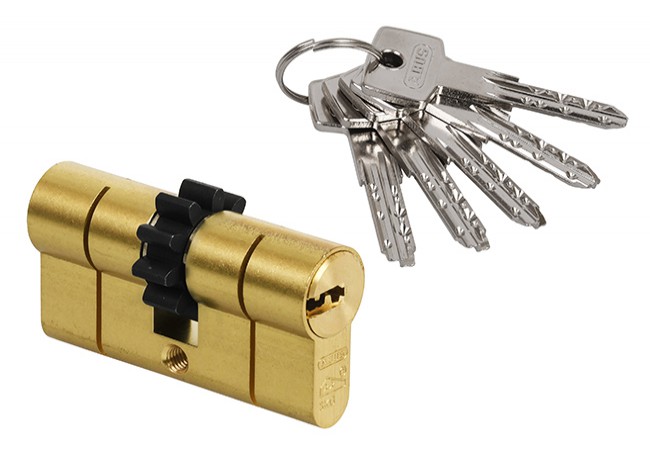 Abus D10MM 30/55 Euro Profile Cylinder Brass Emergency Function EN 1303 Class 5