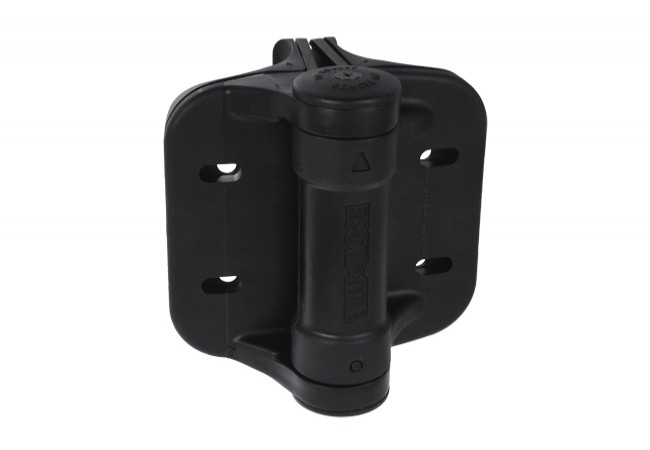 TRUCLOSE ROUND HEAVY DUTY D&D Self-Closing Hinges TCHDRND2S3/TCHDRND2-MK2 Regulated Closing Black