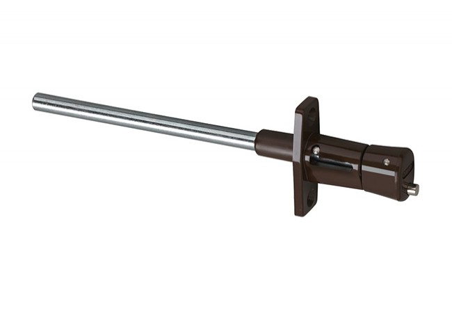 ABUS RS 87 B C Roller Shutter Lock Set Concealed Steel Brown for Window Shutters