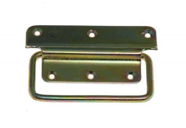 Galvanized Box Handle 110x53 mm Steel Corrosion Resistant for Storage Chests