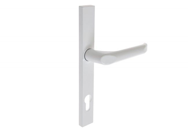 Klamka drzwiowa 92/240/30 WB Door Handle Aluminum White Universal Orientation