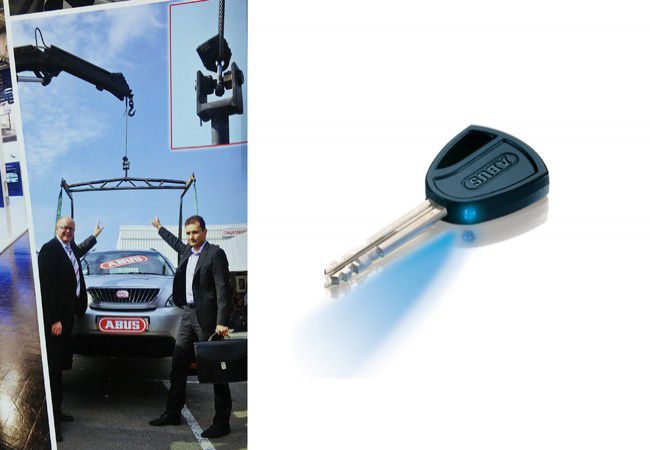 Abus Granit 37/60 High-Security Padlock Concealed Shackle EN 12320 Class 4 Anti-Corrosion