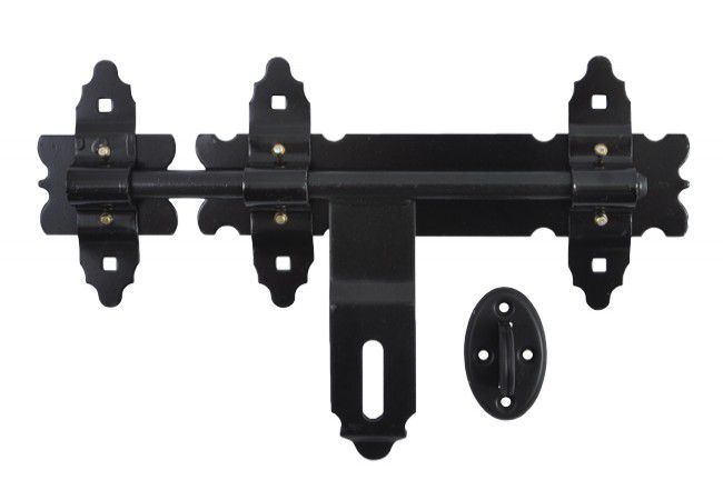 Zasuwa bramowa 300 Decorative Gate Bolt Retro Black 300mm Metal