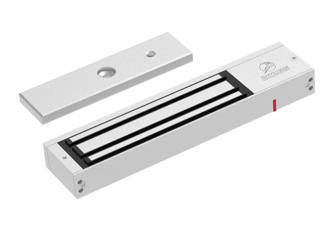 Dorcas Electromagnetic Lock 280kg 12/24V DC Surface Mount Hall Sensor Reed Switch