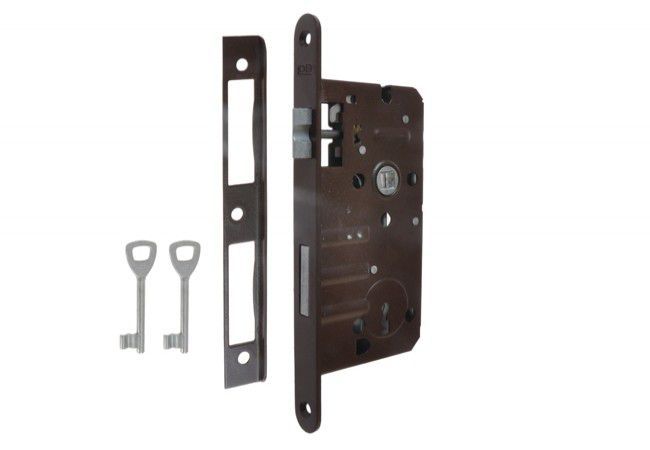 LOB 60/50 Mortise Sash Lock Universal L/P Brown 100kg 200,000 Cycles
