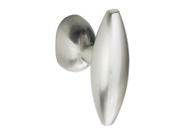 Schaffner DELFIN Furniture Knob Satin Nickel 38mm Dolphin Profile