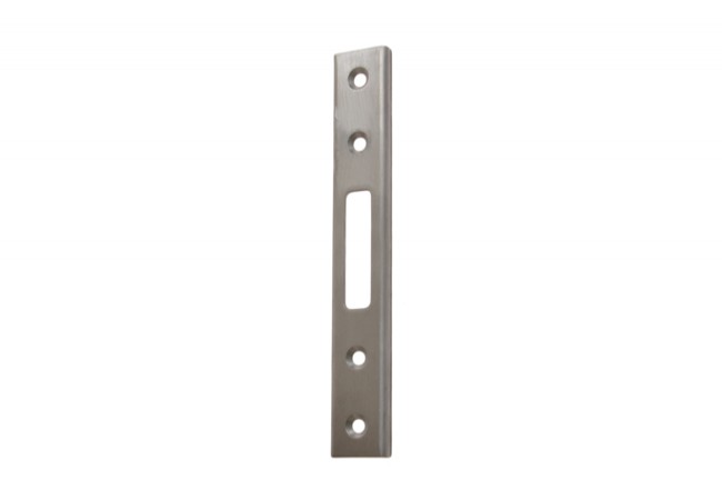 WILKA 1026709 Strike Plate Stainless Steel U24x160x6mm Fixed for Lock 1423/1439
