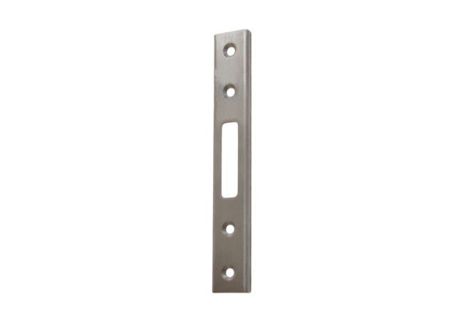 WILKA 1026709 Strike Plate Stainless Steel U24x160x6mm Fixed for Lock 1423/1439