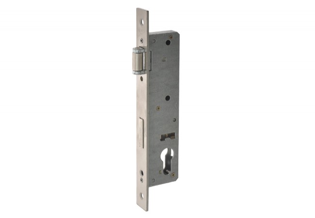 CVL 192/30/24 Roll-and-Latch Lock P-Type Faceplate Anti-Drill Protection Aluminum Doors
