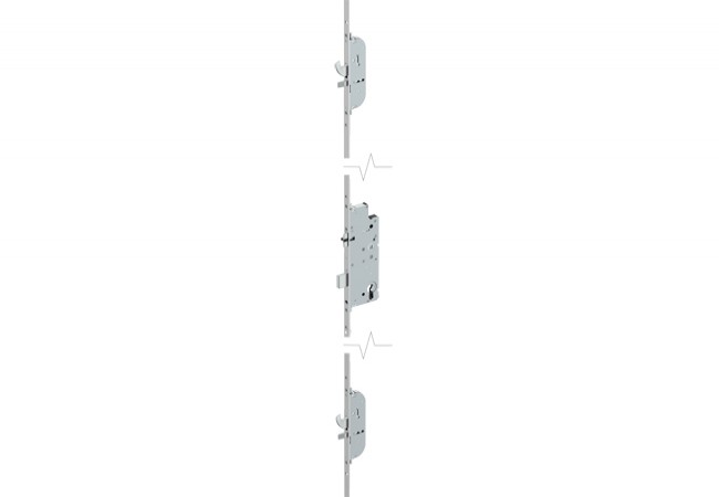 Maco Z-TS 92/55/2400/16 Multipoint Door Lock 2 HO-BO Hook Pin Steel Faceplate