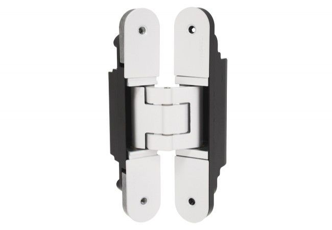 Simonswerk TECTUS TE340 3D Concealed Hinge 160x28mm White RAL 9016 80kg