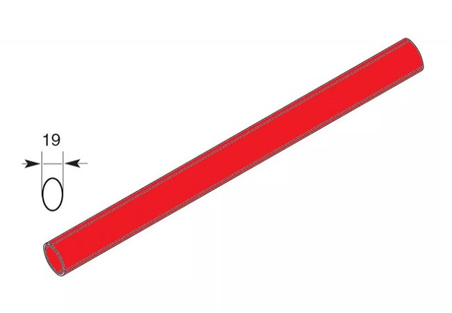 ISEO IDEA BASE Panic Bar 1130mm Red AntiGERM Antibacterial CE Emergency Exit
