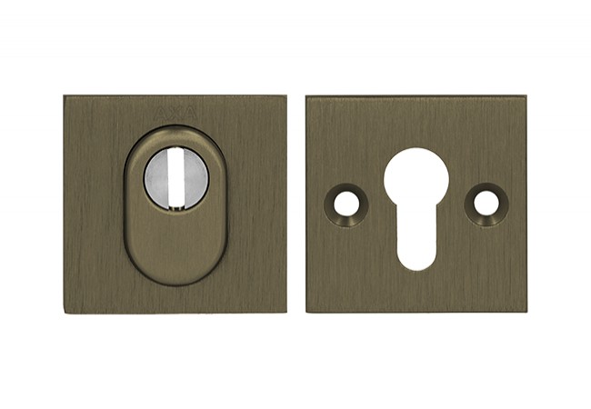 AXA MARS WB FLEX Door Escutcheon 100mm F4 Bronze FLEX Mounting Universal Fit