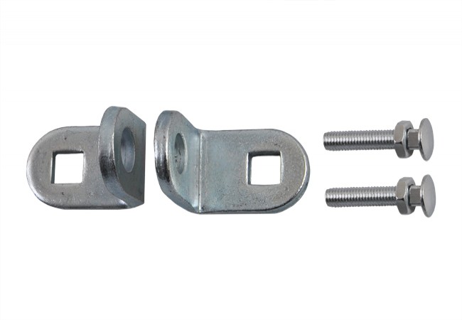 Wrzeciądz WH083 Round Through-Bolt Hasp for Padlock, Internal Mount, 50 mm Doors