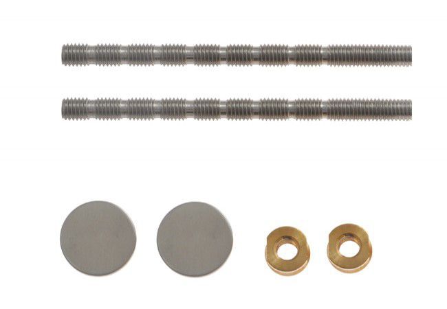 Mounting Kit for Single-Sided Pull Handles 115mm Through-Bolt for 100mm Profiles